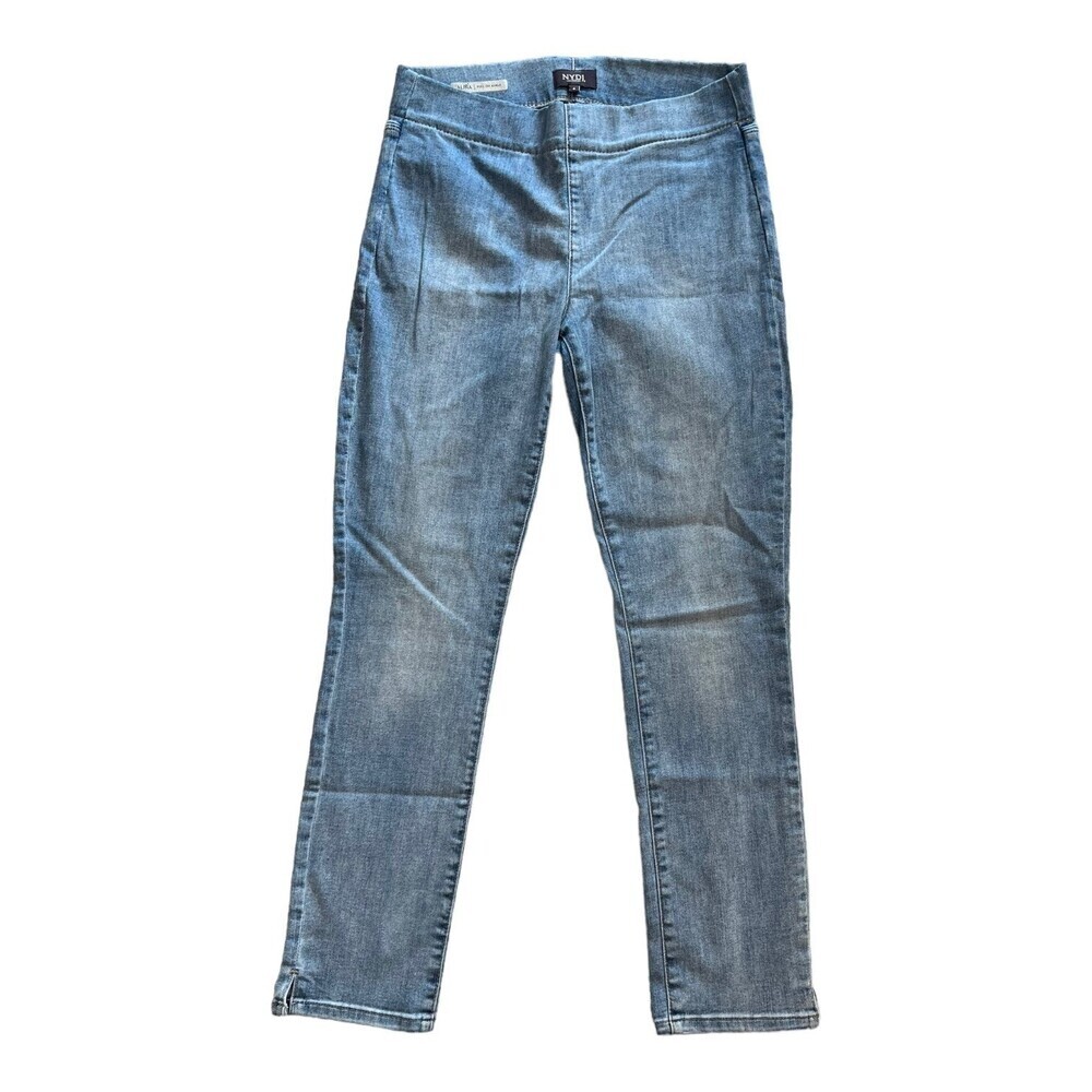 NYDJ Blue Alina Pull On Ankle Jeans 6